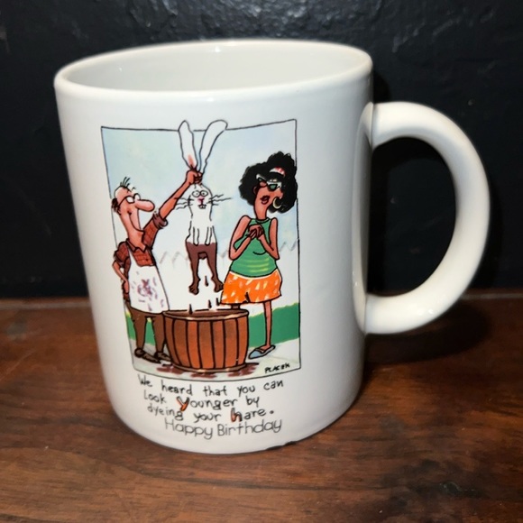 FREE WITH ANY PURCHASE Cute Vintage Cartoon Joke Humorous Drinkwear Coffee Mug - Picture 7 of 7